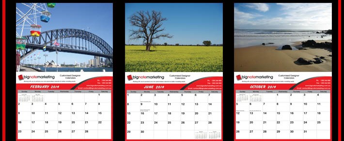 Custom Made Advertising Calendars